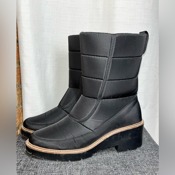 Blondo Daffy black Quilted waterproof Boots - 8.5 - Picture 4 of 9